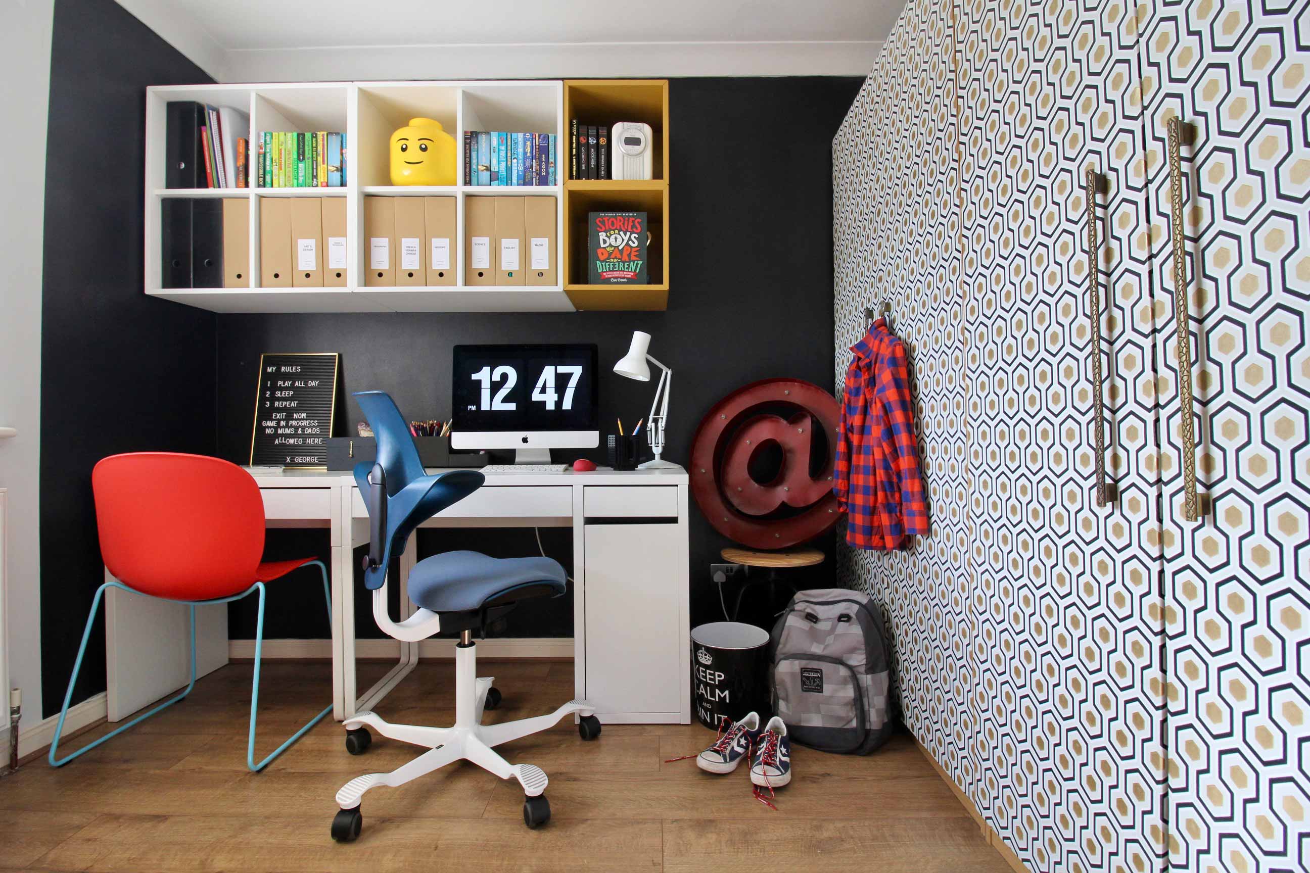 home office featuring HAG Capisco and Profim Noor