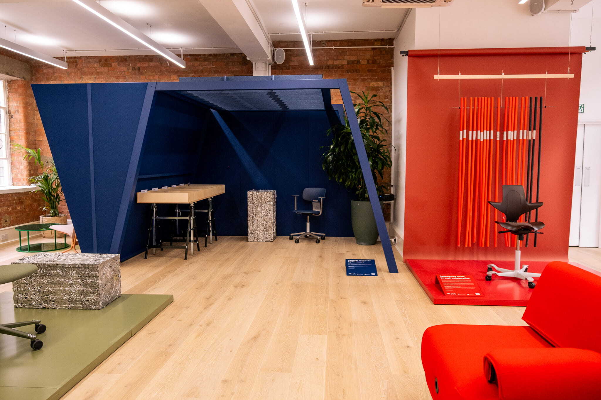 Event photography from Flokk showroom at Clerkenwell Design Week 2025 | Photo: Michal Chojnacki