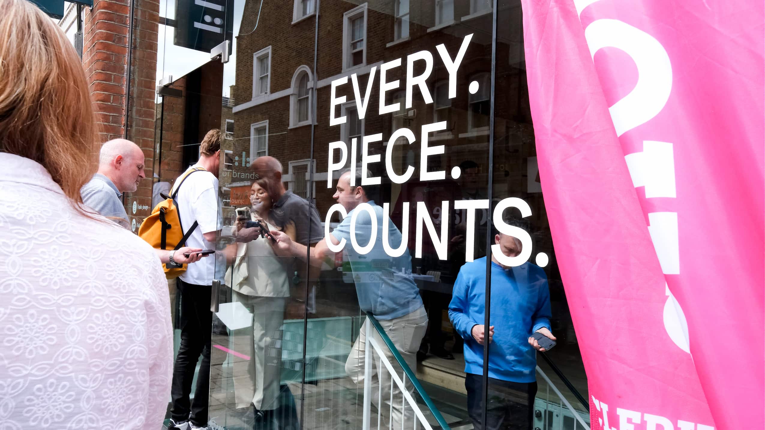 Event photography from Flokk showroom at Clerkenwell Design Week 2025 | Photo: Michal Chojnacki