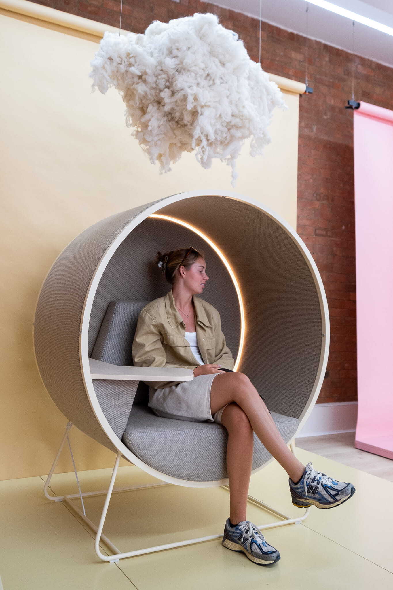 Event photography from Flokk showroom at Clerkenwell Design Week 2025 | Photo: Michal Chojnacki