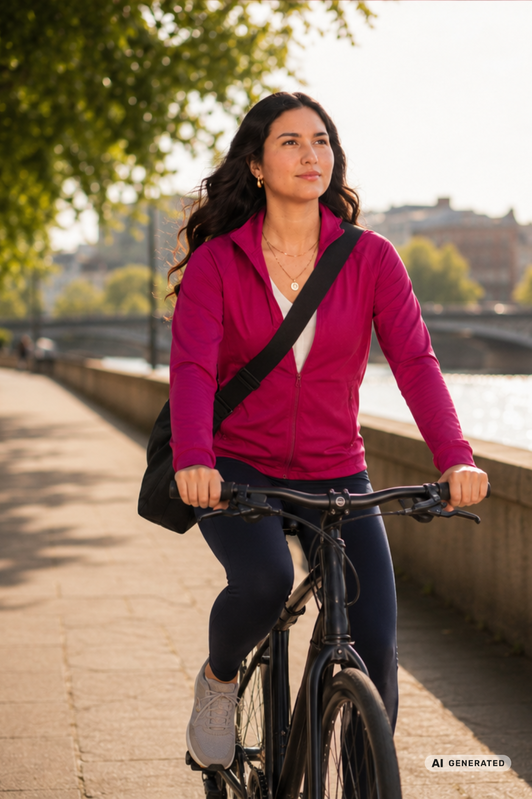Frau auf dem Fahrrad_KI-generiert (1)-1